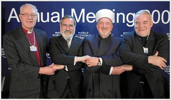 Religious leaders call for the peace in the middle east